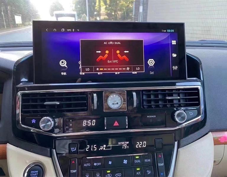 08-21 Land Cruiser LC200 Central Control 360° Panoramic Navigation & CarPlay