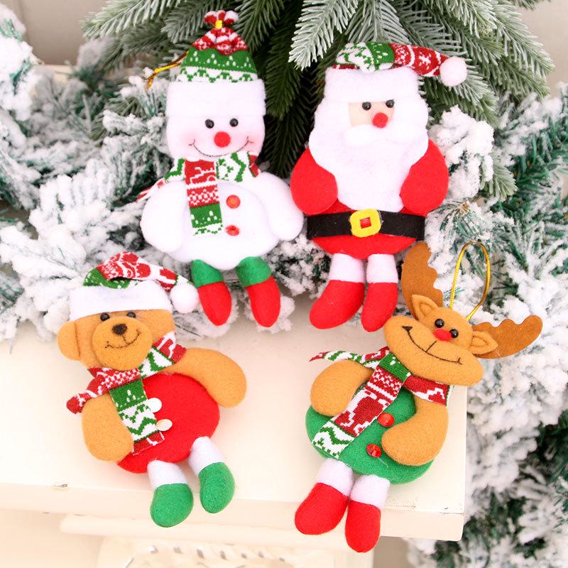 Christmas Tree Cloth Doll Ornament Pendant