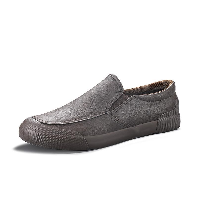 Flash step men's shoes cotton shoes men's casual leather shoes Korean version trend low-top board shoes autumn and winter shoes 9101 9153