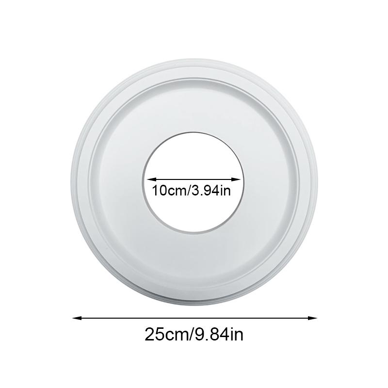 

1шт кремового цвета легкое основание светильника полиуретан винтажный дизайн европейские люстры классика 31.5см/33см/30см/25см 25cm