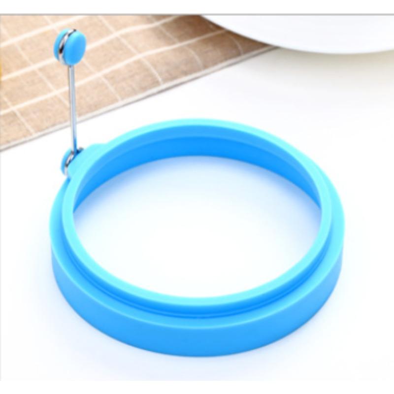 Stampo per frittata in silicone a forma rotonda per uova, frittura, pancake, stampo per colazione, essenziale