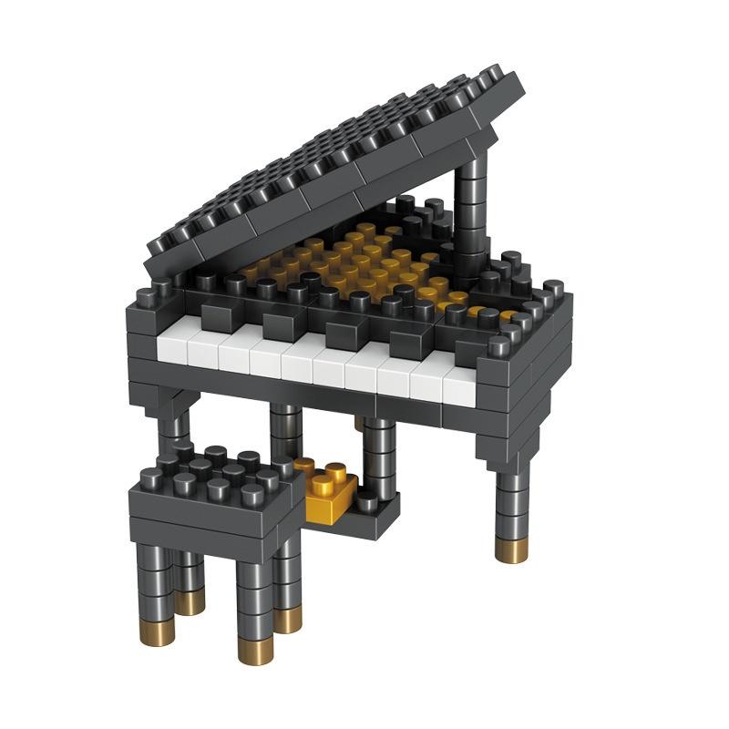 Brickpals Music Series Compatible Piano And Guitar Set For Kids