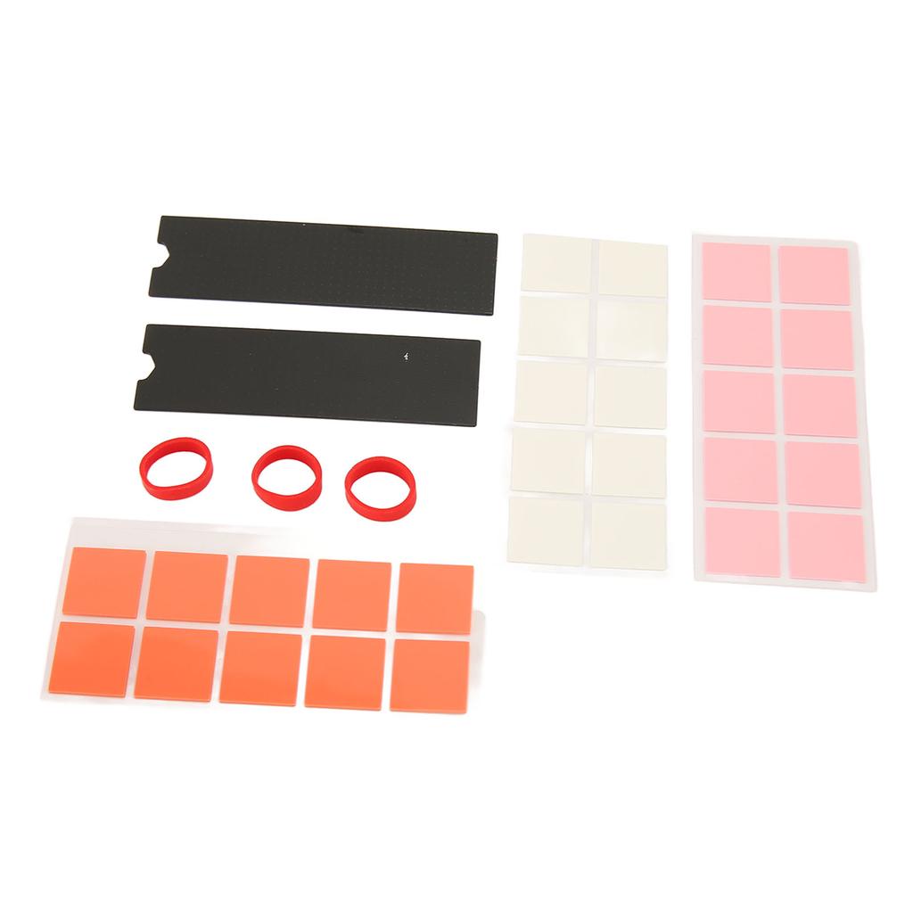 M.2 SSD Heatsink Copper Graphene Stable Fast Heat Conduction M.2 SSD Copper Heatsinks with Silicon