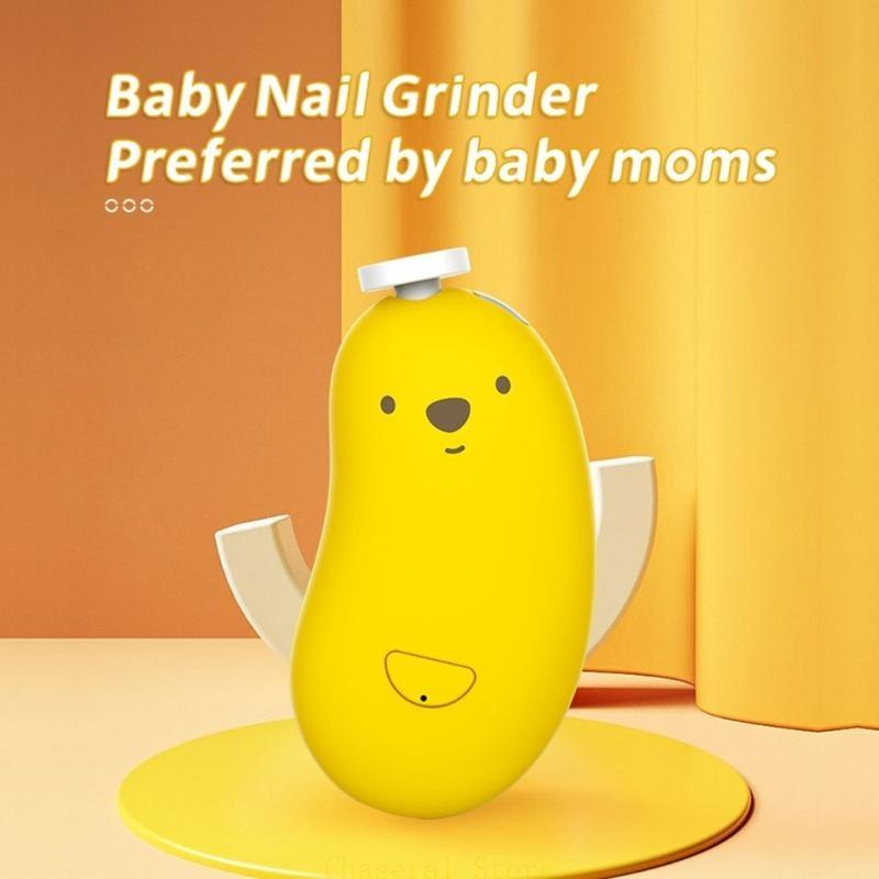 E7CE Quiet Operate Baby Nails Clip Electric 6 in 1 Safe Easy Grip Newborns Nails Care Electric Clip for Infant Manicure