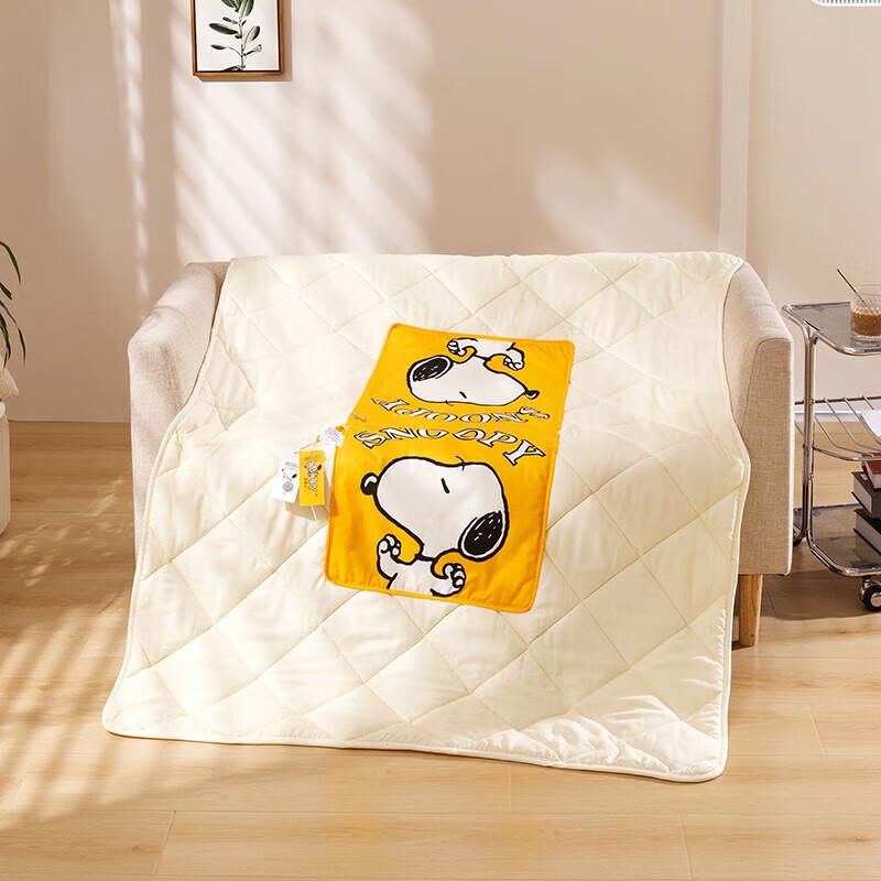 

Snoopy 3D Plush Pillow Blanket & Cushion