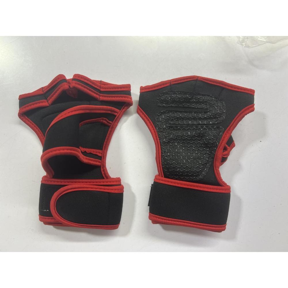 

Мужские и женские длинные напульсники, нескользящие защитные горизонтальные планки, гантели, спортивный инвентарь, тренировочные перчатки Red Large