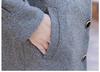 Spring Mid-Length Woolen Coat for Middle-Aged & Elderly Women - Casual Single-Breasted Cardigan with Small Lapel