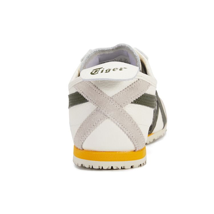 ONITSUKA TIGER Mexico 66 Leather Retro Versatile Non-Slip Wear-Resistant Breathable Low-Top Casual Shoes Unisex Sneaker Off-White 1183B771-105