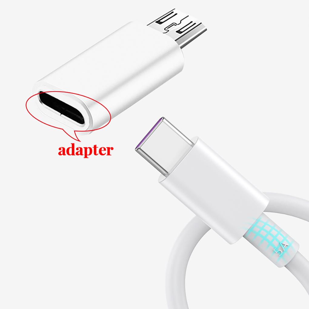 Handy-Adapter Typ C Buchse auf USB-Ladekabel für Android-Handy