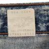 Levi's 80er Jahre Made in USA Alte chemische zulaufende Jeans 11 Eisblaue Jeans Damen Gebraucht