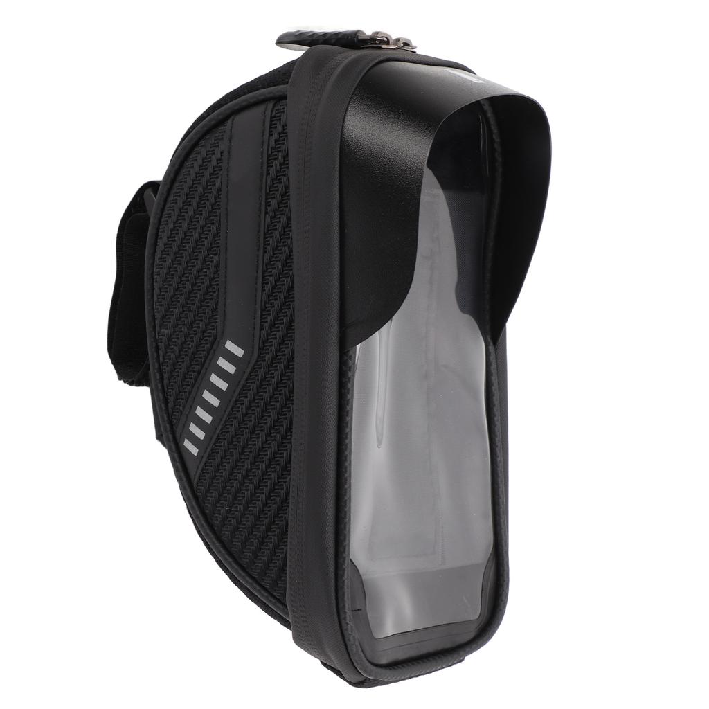 Bike Front Frame Bag Riding Phone Holder Bag Support Touch Screen for Mountain Road Bike