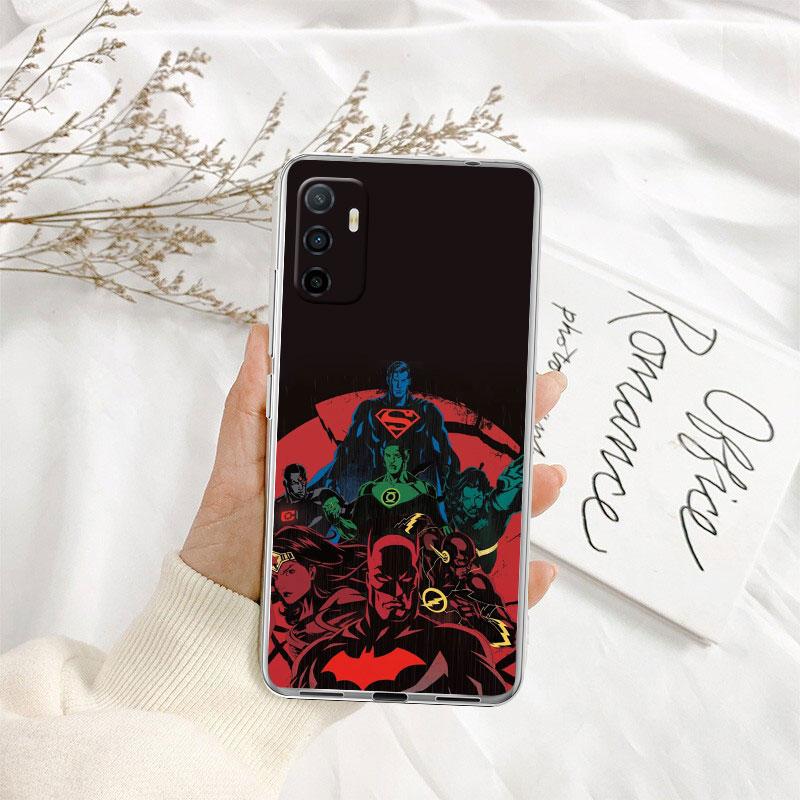 Justice league Phone Case for Motorola Moto E13 E15 E20 E22 E22I E22S E30 E32 E40 E7 E7I G Plus Power Play Stylus G22 G14