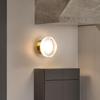 Modern Minimalist LED Crystal Wall Light for Bedroom & Hallway