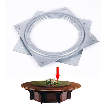 6\ Susan Turntable Pound Steel Bearing Plate Strong Stable Table Cabinet Low