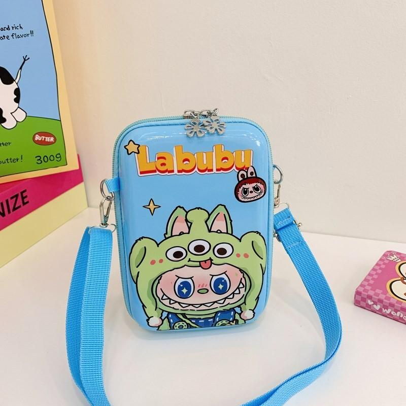 Labubu Capybara Pvc Childrens Bag With Animal Print And Cute Design For School Storage