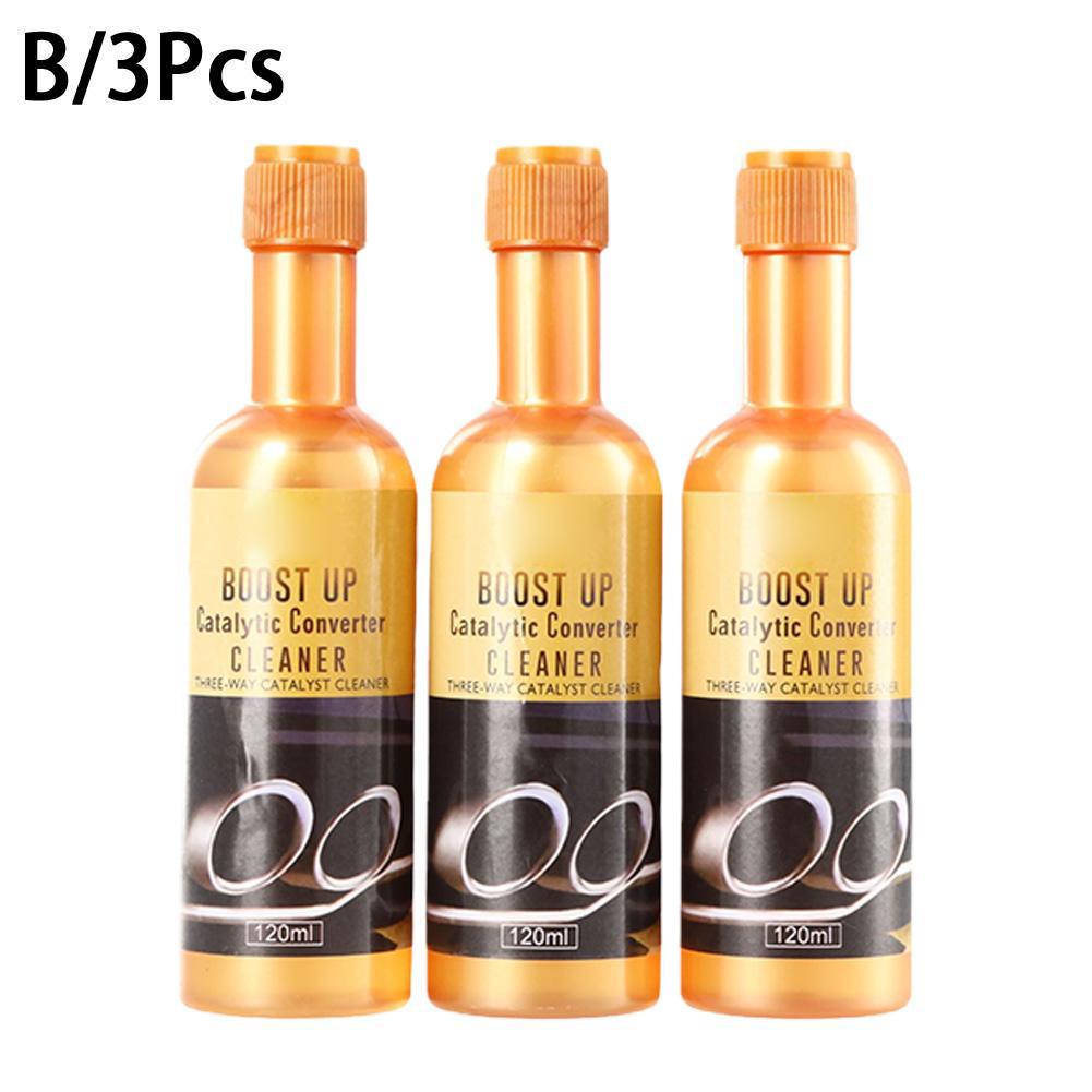 120ML 3pcs Car Catalytic Converter Cleaners Automobile Cleaner Catalysts Easy To Clean Engine Accelerators CSV
