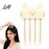 Cordless Hair Volume Tools 2Pcs Heated Clip for Roots Rechargeable Volumizing Tool Fine Fluffy Root Flat Hair Lifter Comb with 2 Heat Settings
