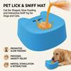 Pet Slow Feeder Lick Pad for Dogs and Cats Food Grade PP Anti-Choke Bowl with Maze Design