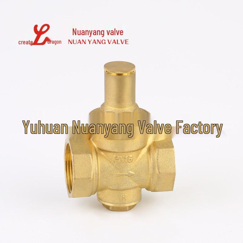 Adjustable All-Copper Tap Water Pressure Reducing Valve for Hot Water Purifier