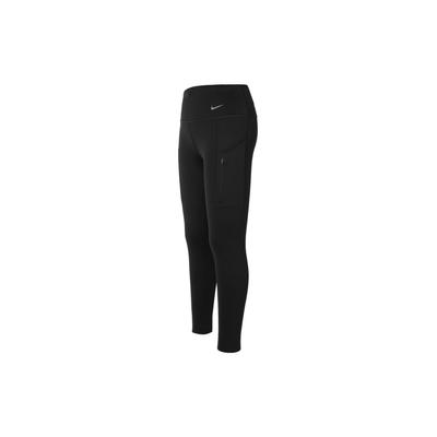 Nike Go FlyEase Leggings de Poche Mi-Montants à Maintien Élevé Femme Bas Noir DQ5695-010