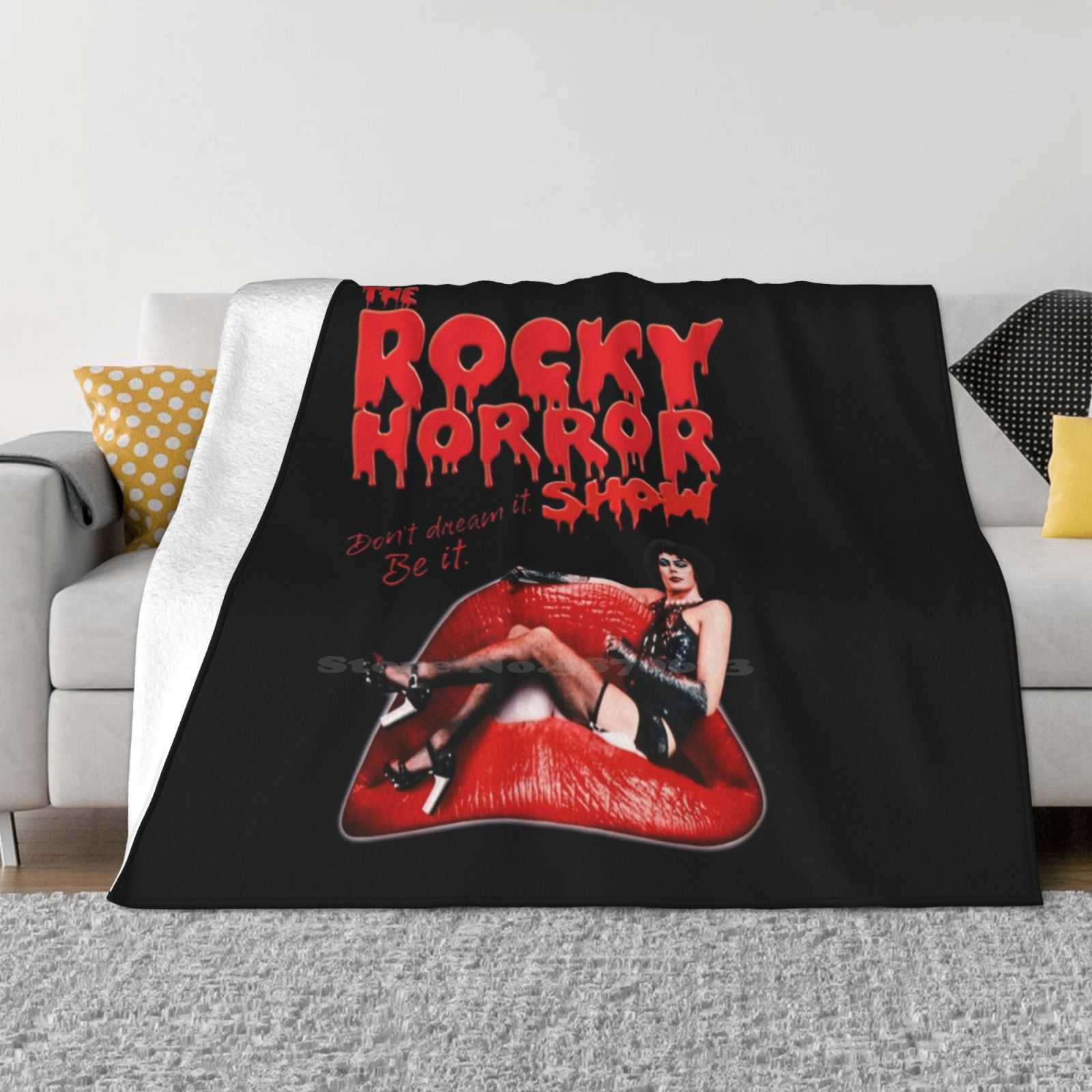 The Rocky Horror Show Top Quality Comfortable Bed Sofa Soft Blanket The Rocky Horror Picture Show Rocky Show Rhps Broadway 30x40in