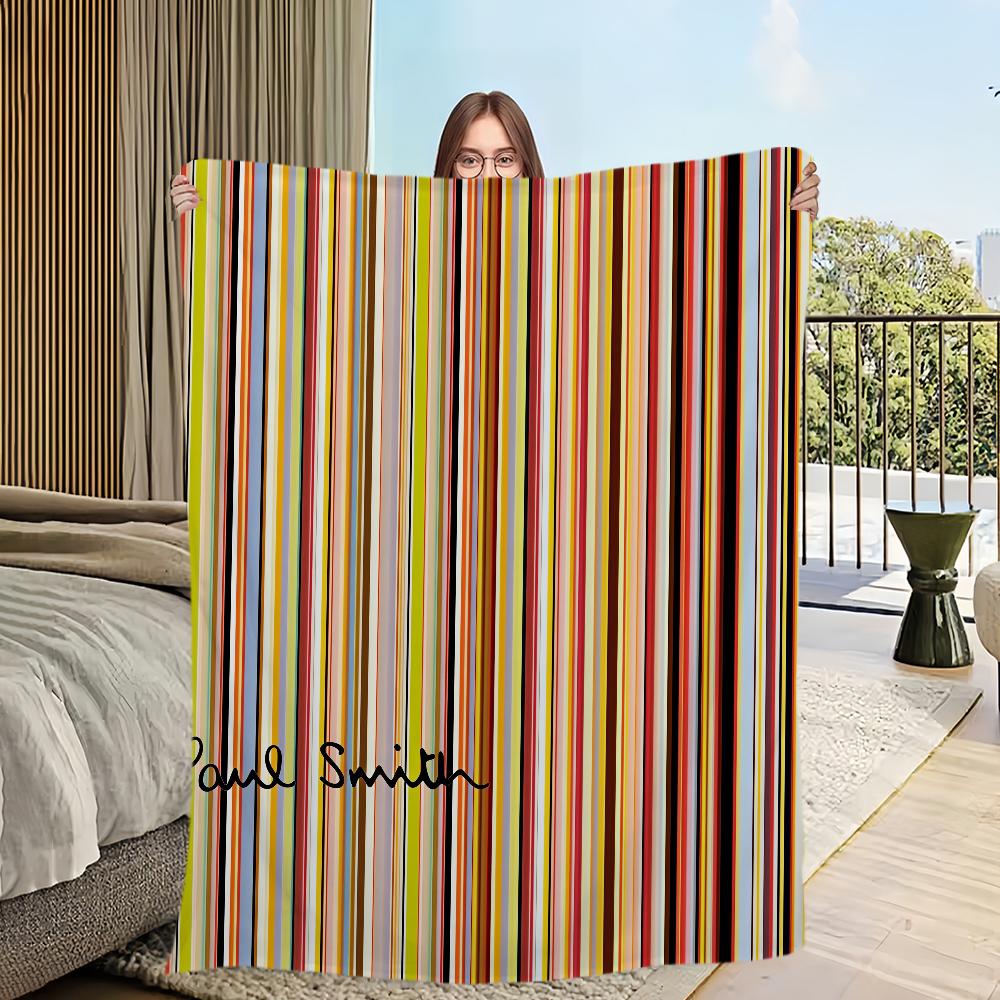Luxury Fashion P-Paul S-Smith-ES Art Blanket For Sofa Room Microfiber Bedding Blanket office Travel Gift Home 30x40in