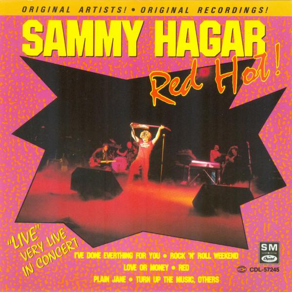 

CD SAMMY HAGAR - Red Hot! CDL57245 Capitol Special 1989 Canada Rock Used