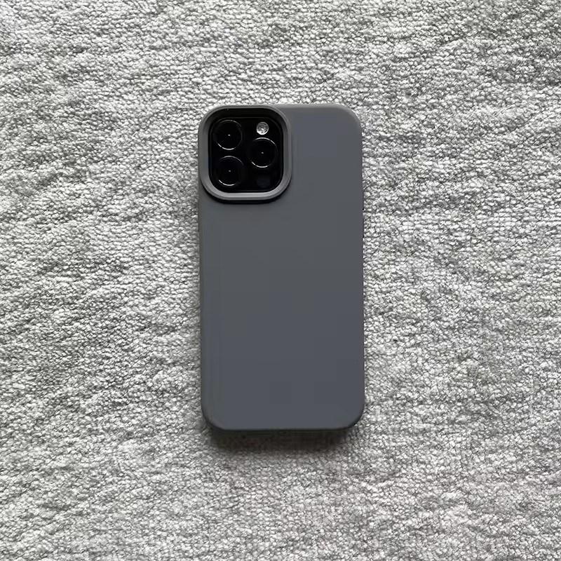 Official Candy Color Silicone Case For Iphone 15 16 14 13 12 11 X XR Pro Max Mini 7/8 Plus Camera Lens Protective Bumper Cover