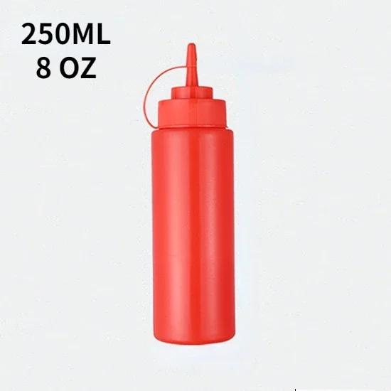 Butelki do wyciskania na przyprawy 250ML/360ML/450ML/650ML/800ML na keczup, musztardę, majonez, ostre sosy, butelki na oliwę z oliwek, gadżet kuchenny