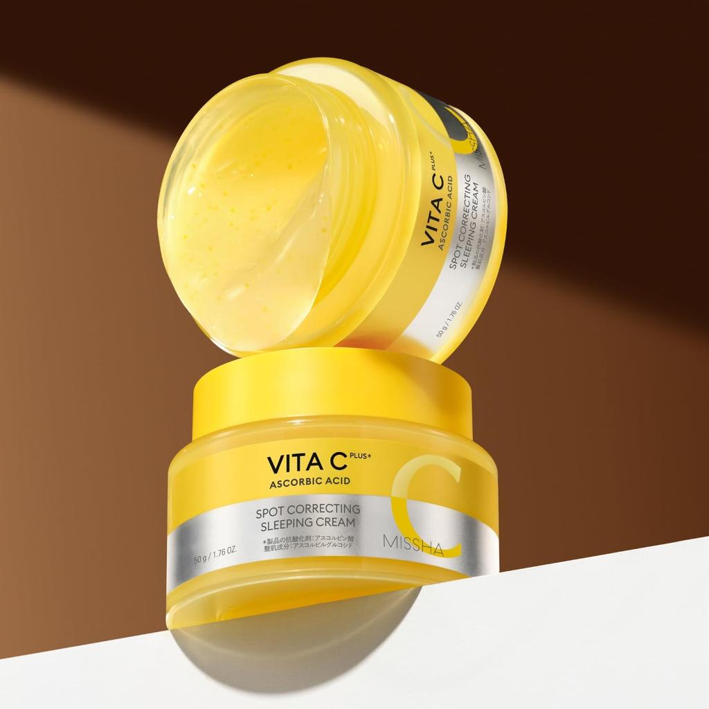 MISSHA Vitasy Plus Sleeping Cream (Night Cream, Leave-in Pack) (50g)