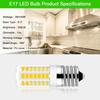 KEI D28x kel 2816x Refrigerator Bulb 3W E17 LED Fridge Light Bulb Kei 125v 40W Appliance Bulbs, 5304522314 5304517886 Natural White 4000K 100V-265V