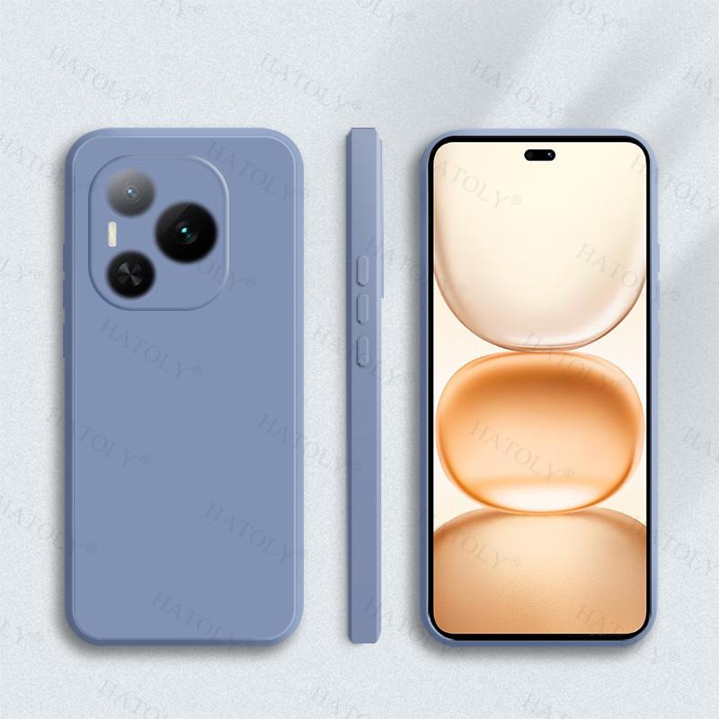 

Чехол-бампер для Honor Power Для Honor Power Противоударный Жидкий силикон Конфетный цвет Чехол для Honor Power 6,78 дюйма Honor Power