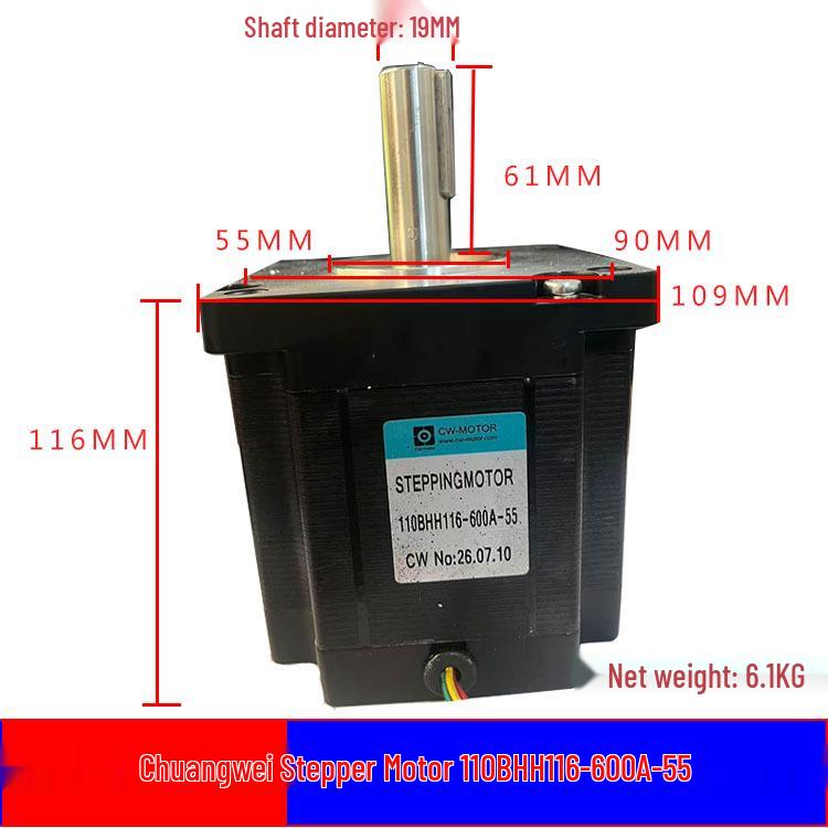 Chuangwei 86BYGH450B Two-phase Hybrid Engraving Stepper Motor with CW86 Drive