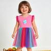 Novedades de Verano: Vestidos de Princesa sin Mangas para Niñas Tallas Mediana y Pequeña: Faldas de Tul para Niñas