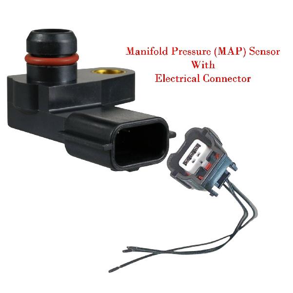 Manifold Pressure Map Sensor+ Connector Fits Infiniti 2008- Nissan 2009-
