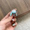 DIY Leather Bag Charm Kit - Handmade Animal Beaded Keychain Accessories with Luxury Beads & Ropes