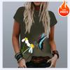 Summer T-shirts Butterfly 3d Print Streetwear Women's Casual Fashion Oversized O-neck T Shirt Y2k Female Girl Tops Tees Clothing