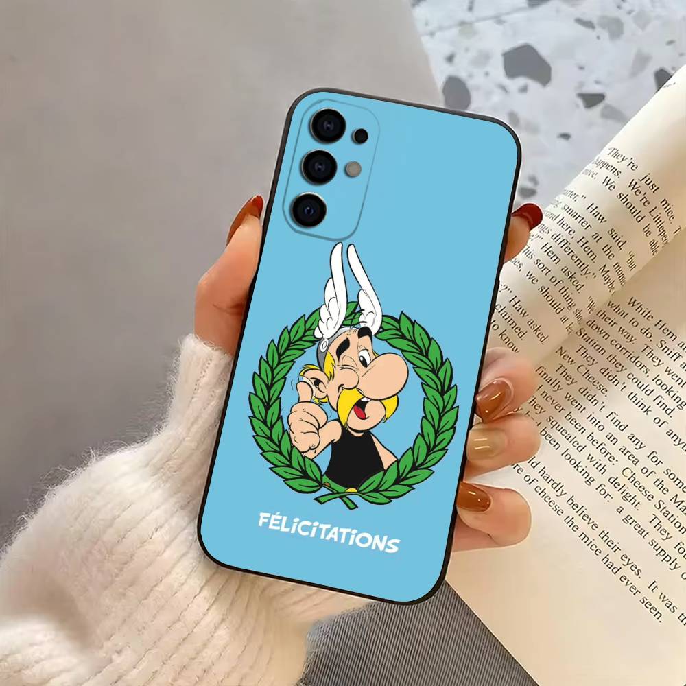 A-Asterix-es Phone Case For Samsung S25,S24,S21,S22,S23,S30,Ultra,S20,Plus,Fe,Lite,Note,10,Black Cover