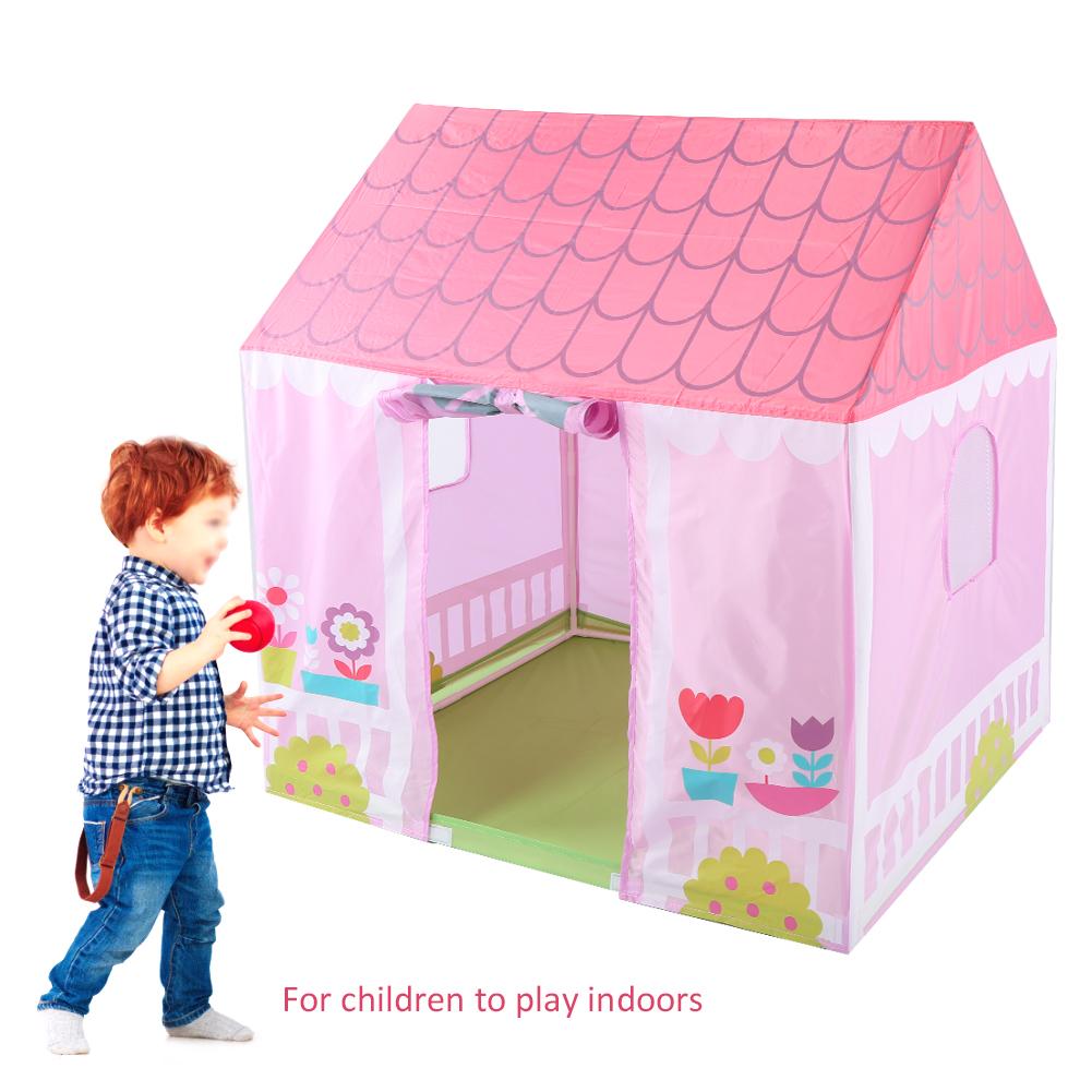190T Polyester Eco Friendly PVC Hose Kid Indoor Outdoor Play Tent Outing Camping Garden Children Game Toy House