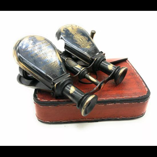 

Старовинний бінокль морський вінтажний подарунок Морський монокулярний телескоп подарунковий бінокль 10 мм, антикварний