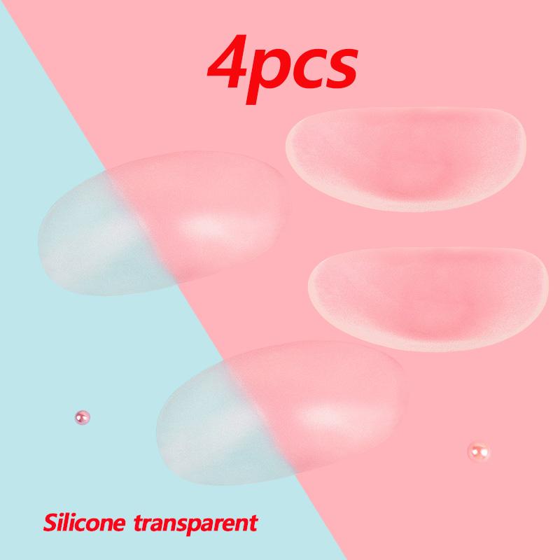 Invisible Detachable Breathable Silicone Shoulder Pad for Woman Shoulder Enhancer Reusable Self-Adhesive Clothing