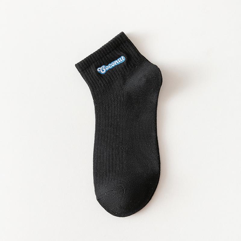 

Мужские весенне-осенние влагопоглощающие дышащие спортивные носки-гольфы для студентов 1 pair