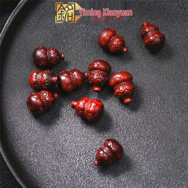 Sandalwood Rosewood Gourd Pendant Necklace DIY Accessories