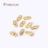 DIY Jewelry Making Findings Supplies 18K Gold Plated Brass Oval Lobster Clasp Connector Rhodium plated Lobster Clasps Lock