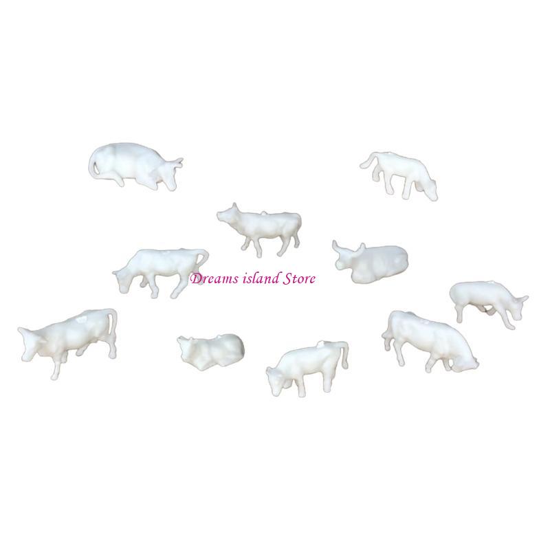 Lifelikes 1 Scale Resins Figurines for Miniature Farm Scene Enthusiasts HX6C