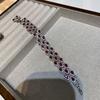 Fashion Personality Trendy Flash Full Diamond Tassel Necklace Bracelet Set Women'S Fashion Versatile