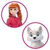 Mattel Disney Frozen Arendelle Animals Anna and the Wolf Dress-Up Doll House for Pretend Play, Ages 3 and Up, Red, JFG17