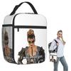 JoJo Siwa Bootleg Sänger Karma Album Isolierte Lunchtasche für Damen Kinder Auslaufsichere Lebensmittelboxen Thermische Lunchbox Tragetasche