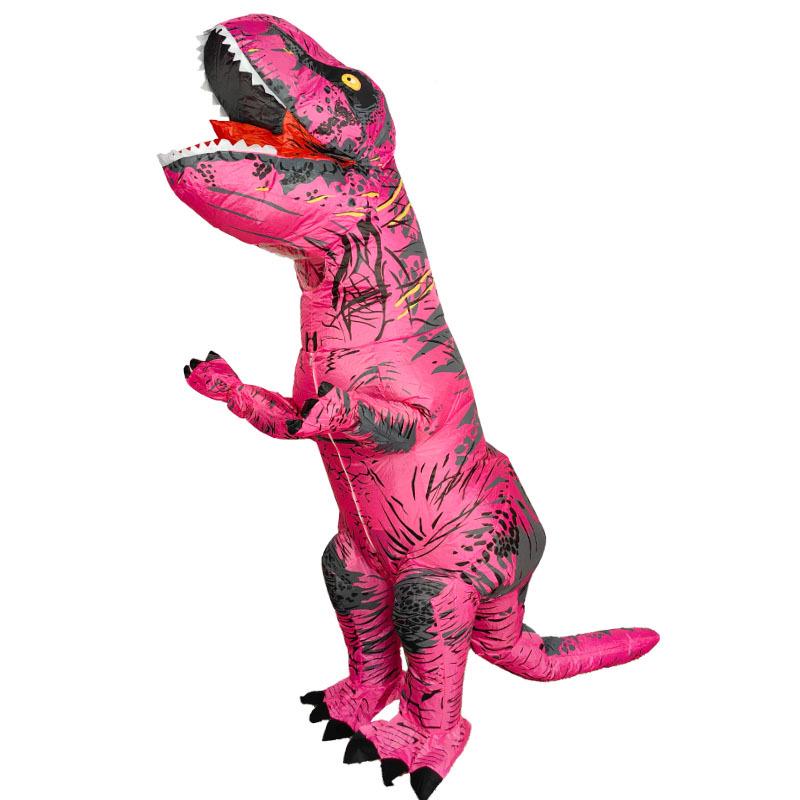Dětský legrační kostým maskota dinosaura - Tyrannosaurus Rex Halloweenské představení Rekvizity
