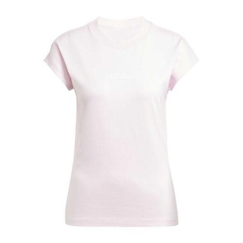 adidas Womens/Ladies Linear Cotton T-Shirt
